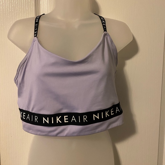 Nike bra. Purple & black. Size xl. - Picture 2 of 4